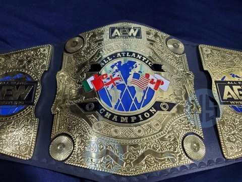 New AEW All Atlantic Elite Wrestling Championship Replica Belt FREE SHIPPING Cover