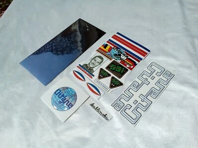 GITANE JEAN STABLINSKI- FRENCH REYNOLDS 531 VINTAGE DECALS - GOLD VINYL 1960s - Image 1 of 4