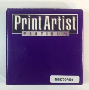 1998 Print Artist Platinum Edition #1 Publisher Graphics Software 7 Disc Set - Afbeelding 1 van 10