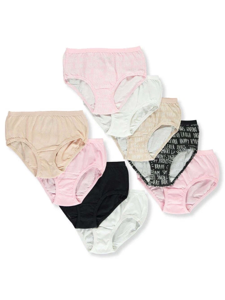 Fruit of the Loom Girls' 9-Pack Panty Briefs (Little Girls) - Image 1 of 1