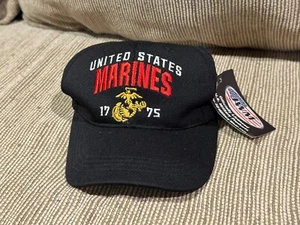 United States Marines 1775 EGA Ballkappe verstellbar Einheitsgröße passt zu den meisten Mützen - Bild 1 von 4