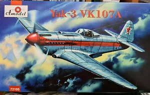 Yakovlev Yak-3 VK107A Hunting Soviet - a-Model Kit 1:72 72105 - Picture 1 of 5