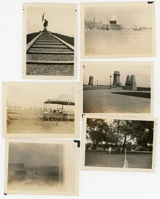 1930s Chicago Grant Park Lincoln Park Lakefront Views Vintage Photos - Image 1 of 2