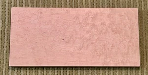 Madera de arce dura ojo de pájaro pesada 14" x 6-1/2" x 7/8’’’ - Imagen 1 de 2