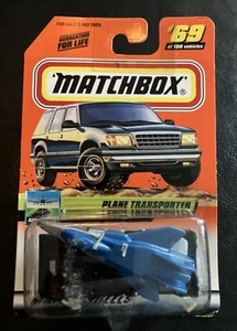 Matchbox Plane Transporter 2000 Series 14 Air Travel #69/100 - Imagen 1 de 4