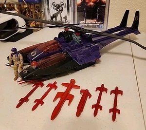 Hasbro G.I. Joe Cobra Mamba Hubschrauber Fahrzeug mit Kreisel-Viper Vintage 1987 - Bild 1 von 4