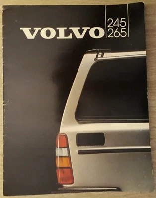 Volvo 245 / 265 Estate Range Brochure 1982 - DL  GL  GLE  GLT - Image 1 of 4