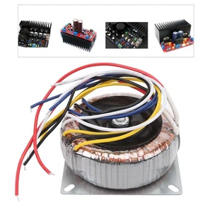 Toroidal Transformer AC Dual 28V Dual 12V Pure Copper Tube Amplifiers - Picture 1 of 23