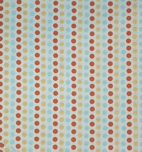 Heather Ross Studio Edit Quilt Fabric - Line Dots - Blue - #54326D - 1/2 Yd - Picture 1 of 1