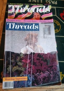 Threads Magazine October November 1985 & June July 1990 - Picture 1 of 6