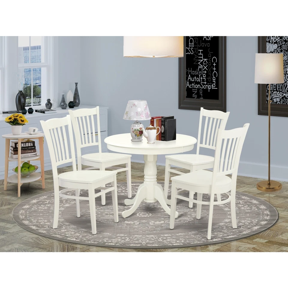 Kitchen Table Set - Kitchen Table And Dining Chairs - Image 1 of 4