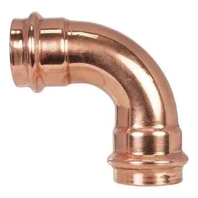 2” Apollo Press 807-2 Copper 90 Deg Elbow 10075082 - Image 1 of 4