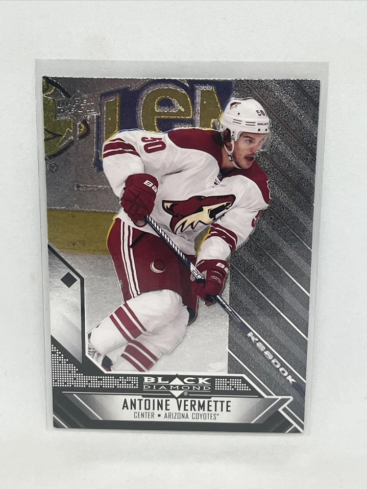 Arizona Coyotes - Antione Vermette - 14/15 UD Black Diamond - Base Card - #64 - Image 1 of 1
