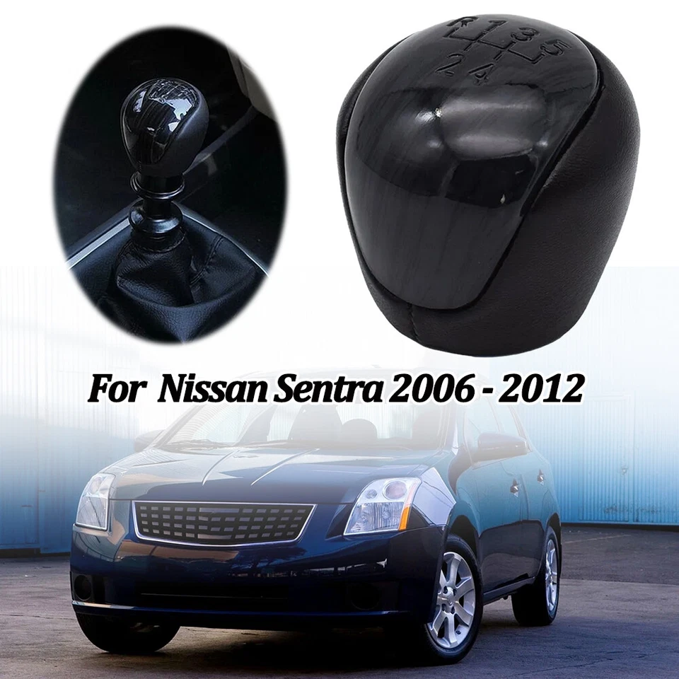 Gear Shifer Lever For Nissan Sentra B16 2006 - 2012 MT 5Speed Stick Shift Knob Foto 1 de 4