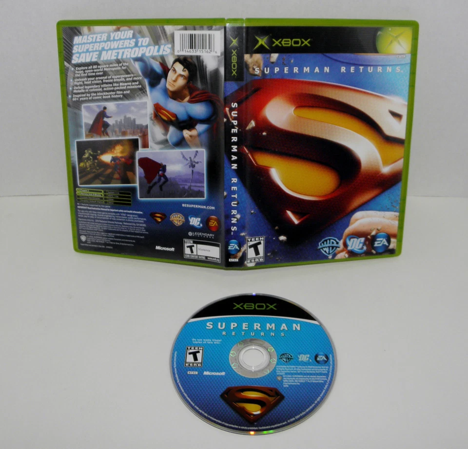 Superman Returns  The Video Game (Microsoft Xbox, 2006) - Image 1 of 1