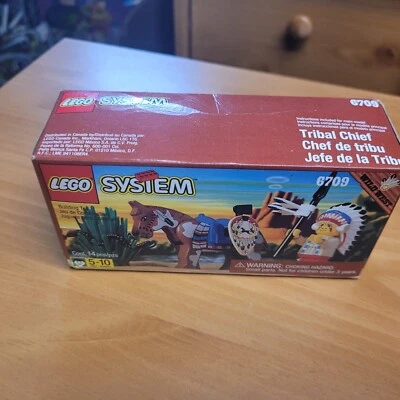 Vintage 1997 LEGO 6709, Wild West, Tribal Chief, BRAND NEW , Factory Sealed - Image 1 of 3