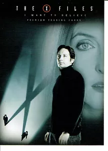 X FILES I WANT TO BELIEVE PROMO CARD XF-1 - Picture 1 of 1