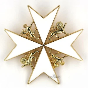 Order of St John Knight/Dame of Grace Breast Star Maltese Cross Replica - Picture 1 of 14