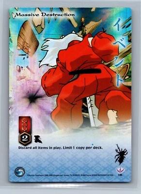Inuyasha TCG - Massive Destruction 106 - FOIL Rare - Score Kijin - Image 1 of 2