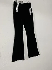 Tinseltown Pull-on Black Hi Rise Bell Bottoms Size 5 - Picture 1 of 7