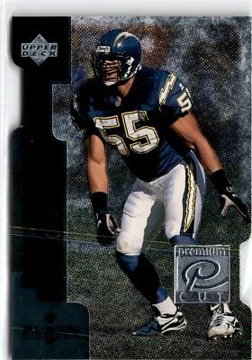 1998 Upper Deck Black Diamond #PC9 Junior Seau Premium Cut - Image 1 of 2