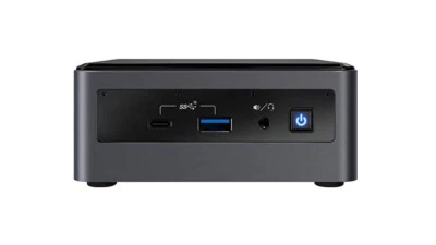 Intel NUC 10 NUC10 Mini PC | Intel Core i7-10710U | 256GB 16GB RAM + PSU WIN11 - Bild 1 von 2