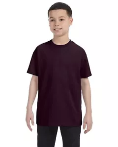 Gildan Youth Heavy Cotton Stylish T Shirt Casual Plain T-Shirt - G500B - Picture 1 of 51