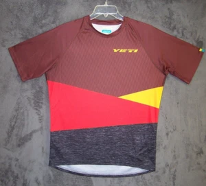 YETI Shirt Adult Large Multicolored Short Sleeve Active Outdoor Hiking Mens - Picture 1 of 11