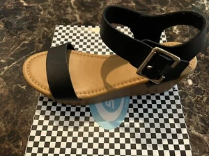 New womens wedges black size 7.5 shoes soda near mint - Bild 1 von 8