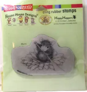 Stampendous House Mouse Designs Muzzy Cling Petal Paddler - NIP - Picture 1 of 3