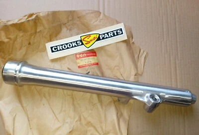 NOS 51140-40300 RM250 / RM400 N 1979 Genuine Suzuki Left Hand Outer Fork Tube - Image 1 of 4