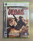 Tom Clancy's Rainbow Six: Vegas 2 (Microsoft Xbox 360, 2008) CIB 2 Disc Tested