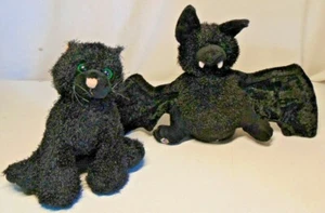 Ganz Webkinz Black Cat & Bat - Picture 1 of 6