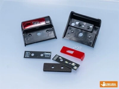 TAMIYA RC Scania man Truck 1/14 rear tail led light set w/ cover for 770 620 470 - Image 1 of 3