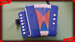 Kinder Akkordeon Ziehharmonika Pädagogisches Spielzeug -an die Knöpfe fertig :-) - Bild 1 von 16