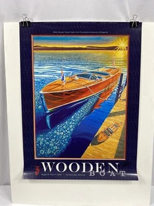 Roy Dryer Wooden Boat 35th Annual Concours d’Elegance 2007 Signed - Picture 1 of 11