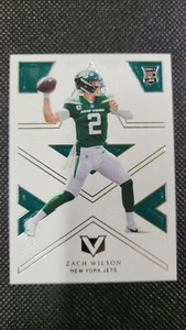 ZACH WILSON Rookie Card RC 2021 Panini Chronicles Vertex Football #V-2 - Picture 1 of 3