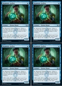 MTG - 4x HYPNOTIC GRIFTER - Streets of New Capenna (U) - Picture 1 of 1
