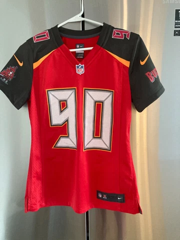 Tampa Bay Buccaneers NFL Pierre - Paul red  jersey  youth Small / Medium Cover