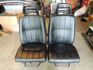 Volvo 240 / 244 / 245 /264 / 265 (1986-1993) Leather Replacement Seat Covers - Picture 1 of 5