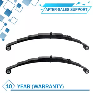 Trailer Leaf Spring 4 Leaf Double Eye 1750Lbs Cap For 3500Lbs Axle -Set 2 TX - Picture 1 of 9
