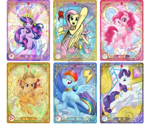 2025 My Little Pony Mane 6 SD01-RR Full Set Chinese TCG NM (Twilight+Friends) - Picture 1 of 1