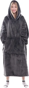 Waitu Wearable Blanket Sweatshirt Gifts for Women and Men, Warm and Cozy Giant B - Picture 1 of 6