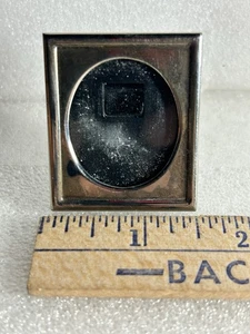 Ein Zoll Vintage Rahmen, kleiner Metall Bilderrahmen, antik - Bild 1 von 4