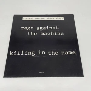 Rage Against The Machine - Killing In The Name 12” Single Limited Edition White - Picture 1 of 3
