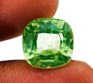 Certified 9.20 Ct Ravishing! Shimmering Lustrous Natural Green Peridot Gemstone - Bild 1 von 9