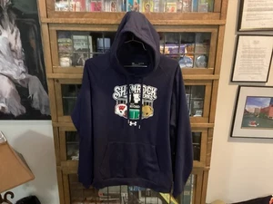 2021 Notre Dame Fighting Irish Shamrock Series Navy UA Hoodie Sweatshirt Gr. XL - Bild 1 von 12
