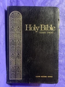 Holy Bible KJV Giant Print Reference Concordance Red Letter Nelson Regency 1976 - Picture 1 of 17
