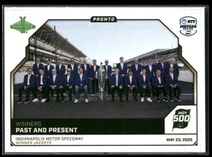 2025 Parkside IndyCar Pronto #57 - Winner's Past and Present /470 - Picture 1 of 2