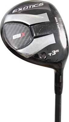 Tour Edge CBX T3 15* 3 Wood Tour Extra Stiff Fujikura Speeder Pro XLR8 73 Value - Image 1 of 3